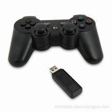 PS3 2.4G Wireless Controller, Built-in Rechargeable Lithium Batteries